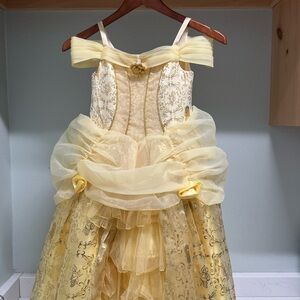 Disney Parks Princess Belle Ball Gown Costume – Girls Size 5/6